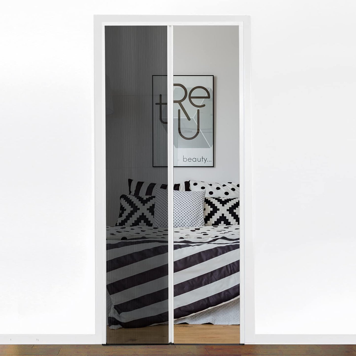 Retractable Screen Door (0.11in Low Track) - CurtainsArt