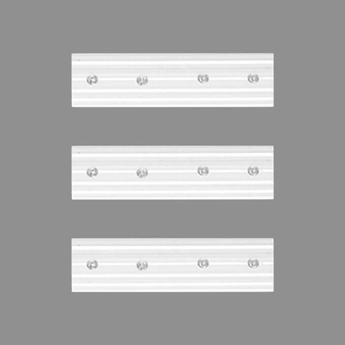 3PCS Track Connector Accessories for Aluminum Curtain Track,White - CurtainsArt