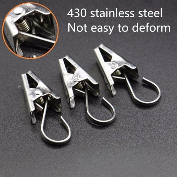 Metal Curtain Track Clips - CurtainsArt