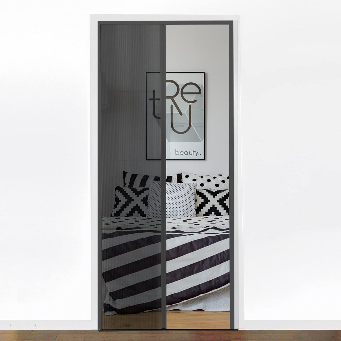 Retractable Screen Door (0.11in Low Track) - CurtainsArt