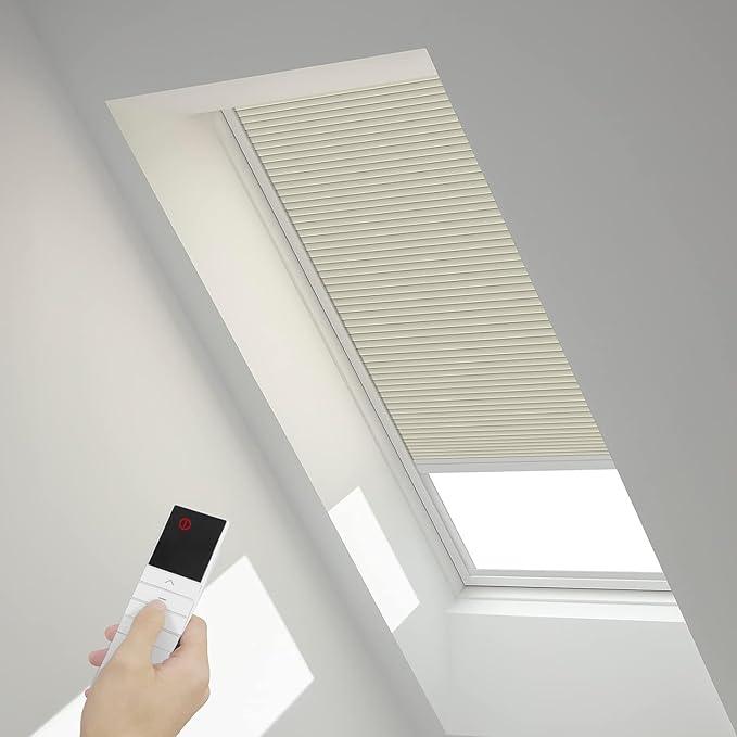 Motorized Skylight Shades (Blackout) - CurtainsArt