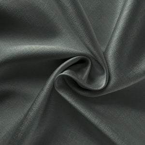 Customizable Classic Blackout Curtains with Texture | Dark Grey
