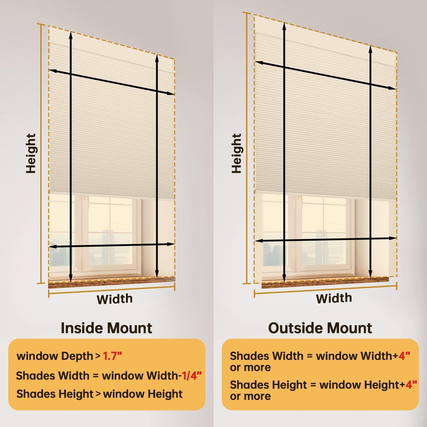 Motorized Cellular Shades(Light-filtering) - CurtainsArt