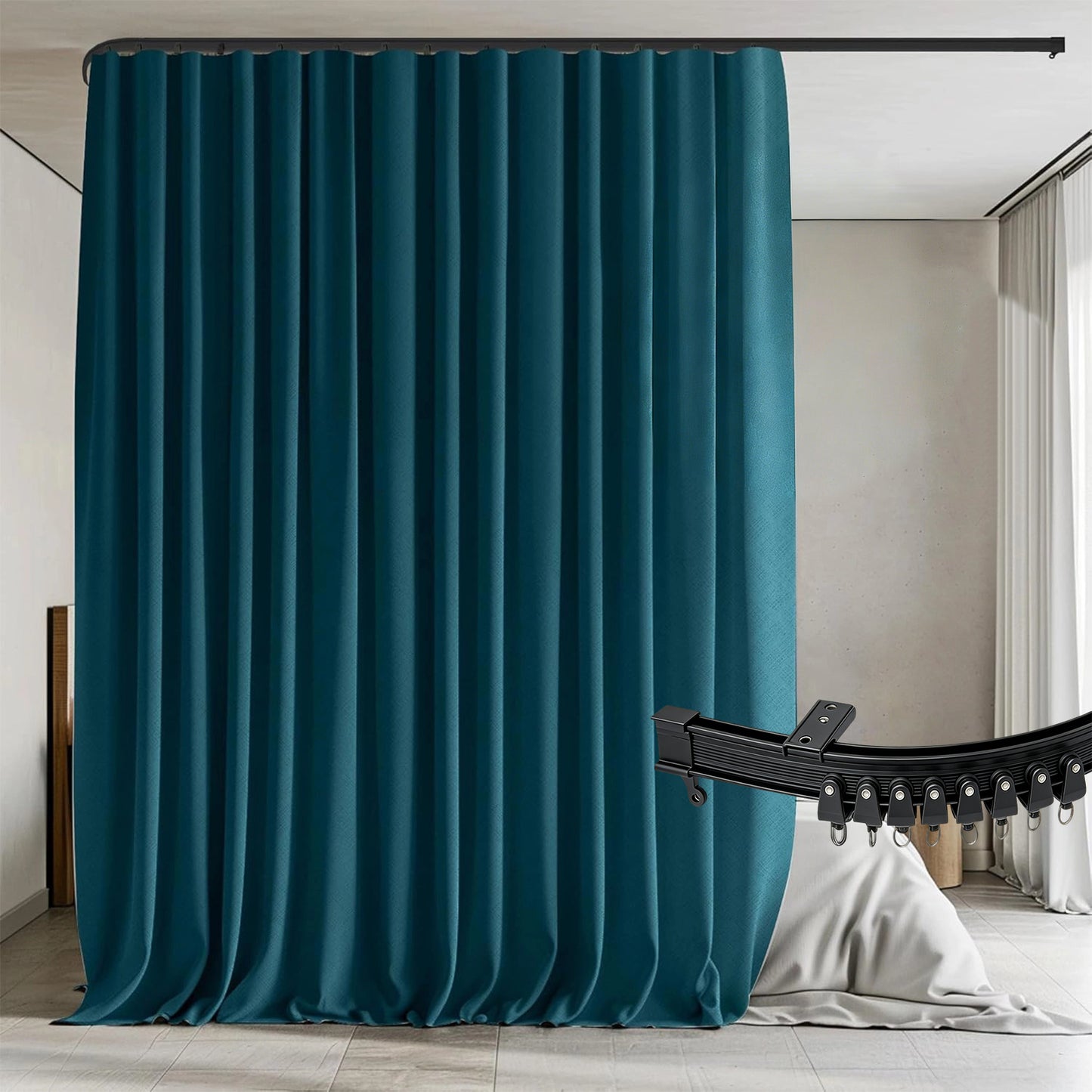 Beni Series: Black Ultra Flexible Bendable Track Set