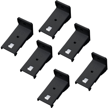 Flexible Curtain Track Wall Brackets(4 PCS)