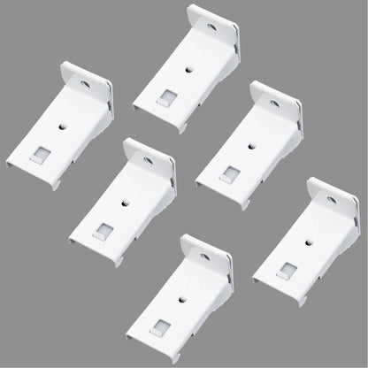 Flexible Curtain Track Wall Brackets(4 PCS)