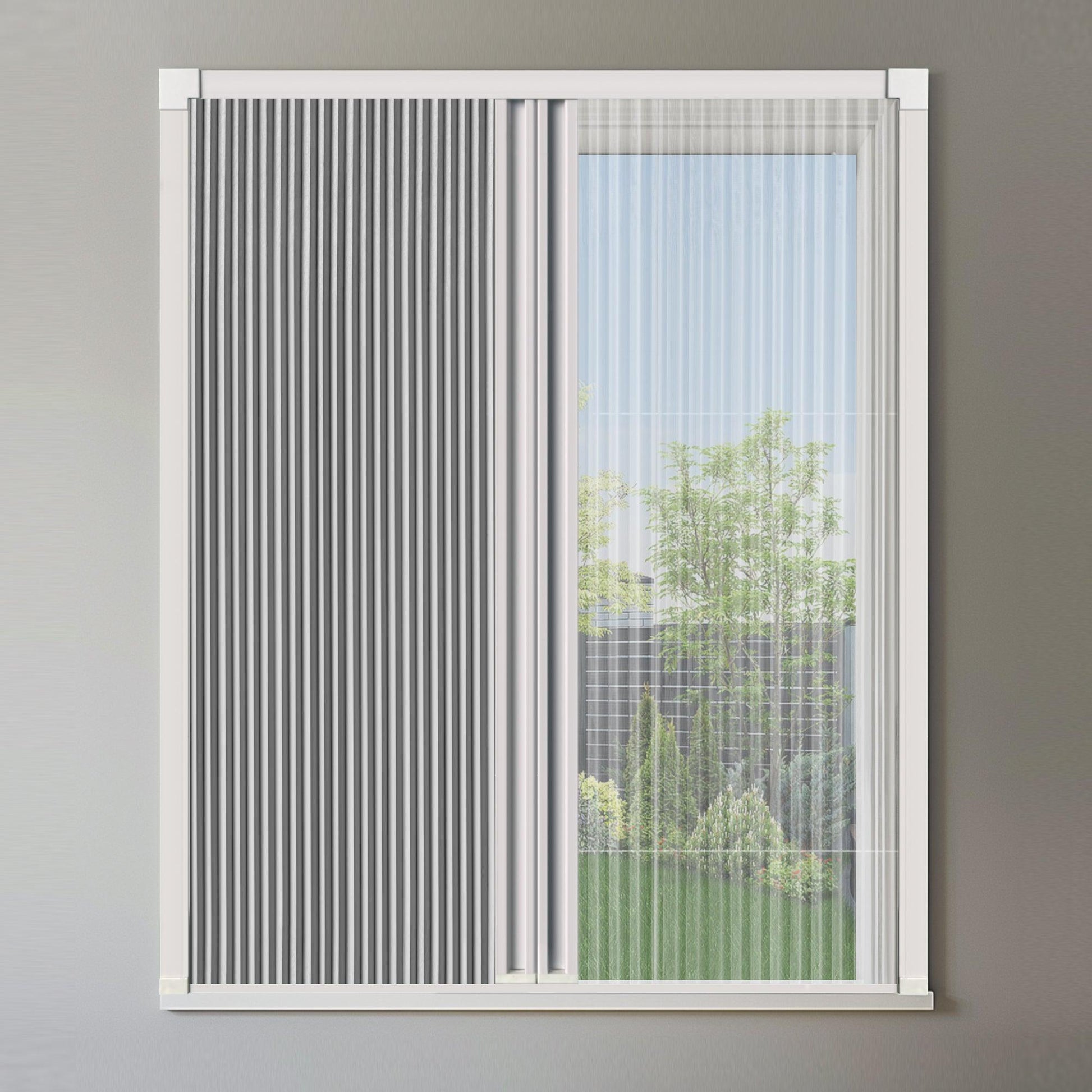 Two-in-One Cellular Shades & Window Screen - CurtainsArt