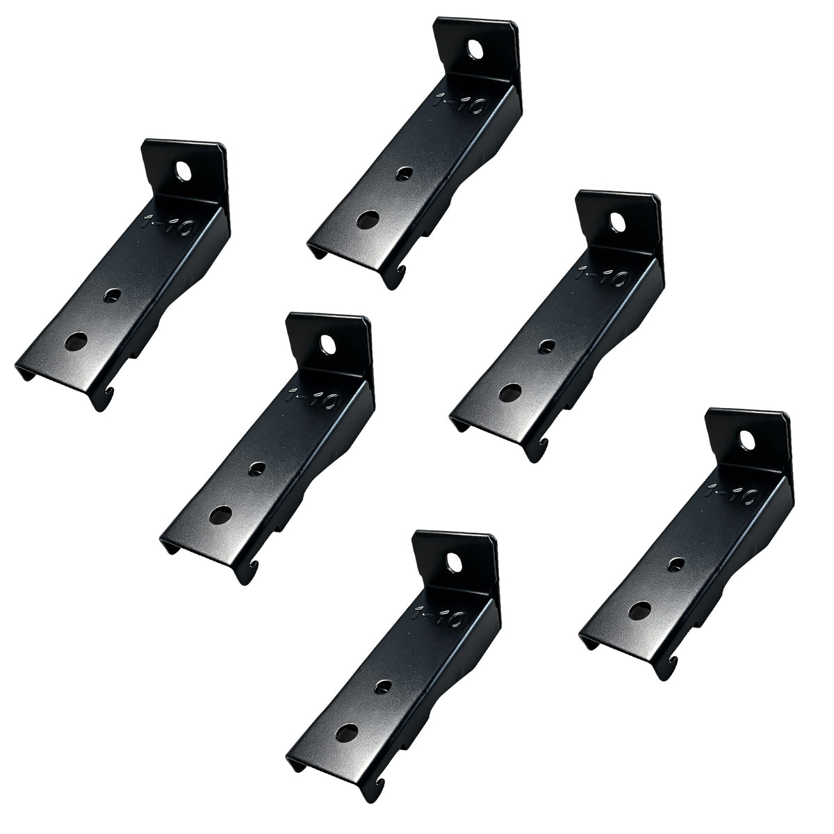 Straight Curtain Track Wall Brackets  (6 PCS)