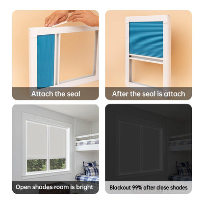 Skylight Honeycomb Shades (Light-filtering) - CurtainsArt