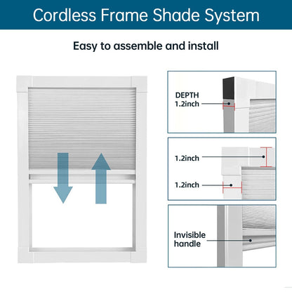 Skylight Honeycomb Shades (Light-filtering) - CurtainsArt