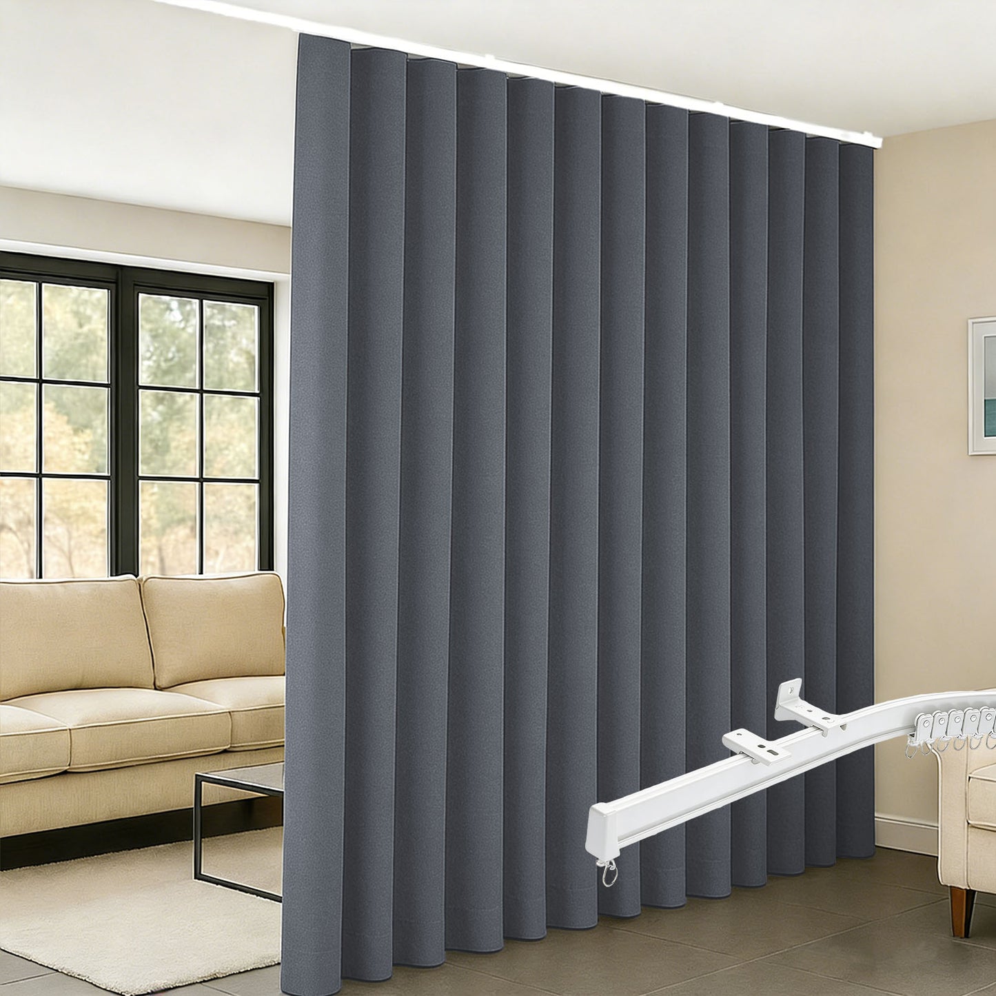 Precision Series: White Heavy Duty Bendable Track Set