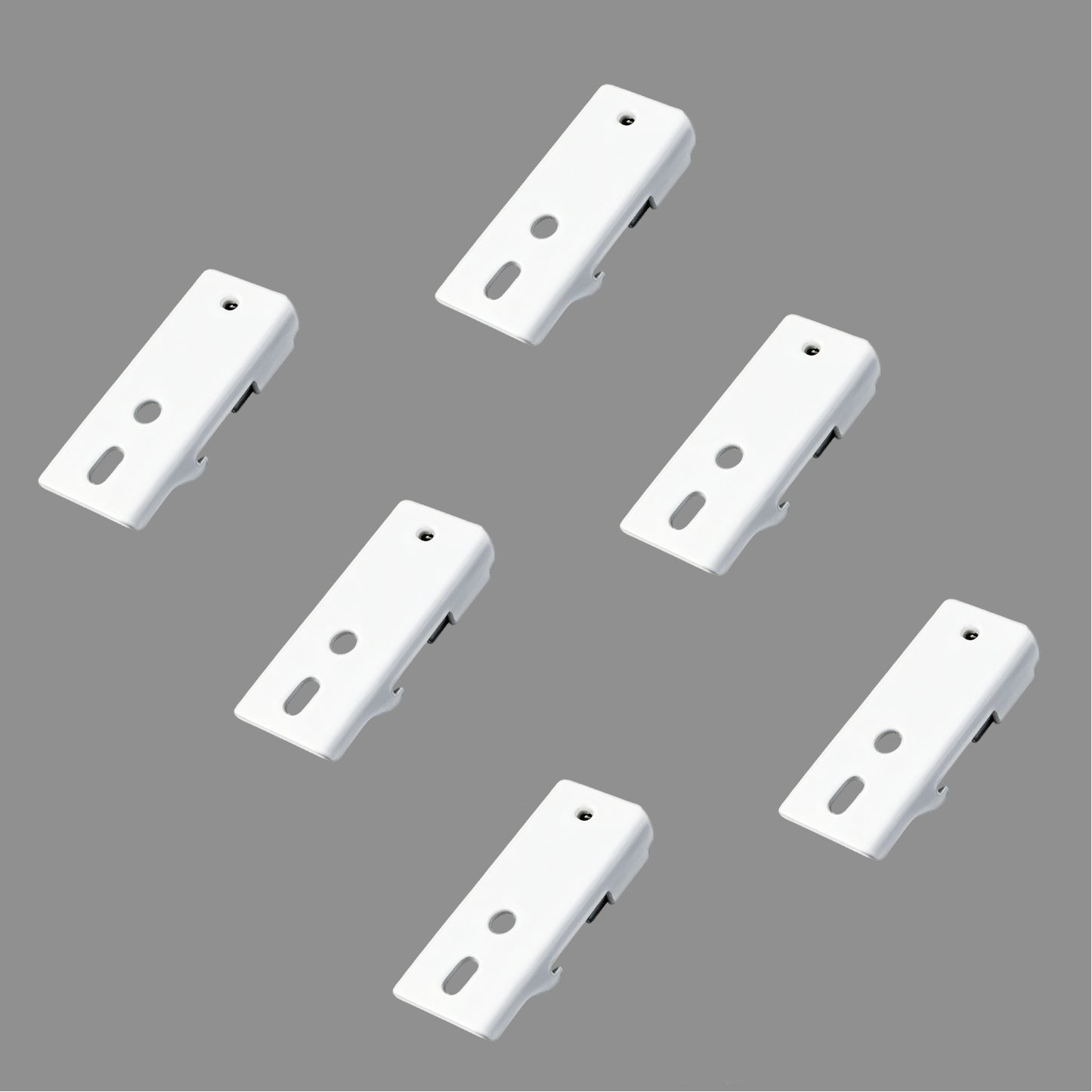 Flexible Curtain Track Ceiling Brackets (6PCS)
