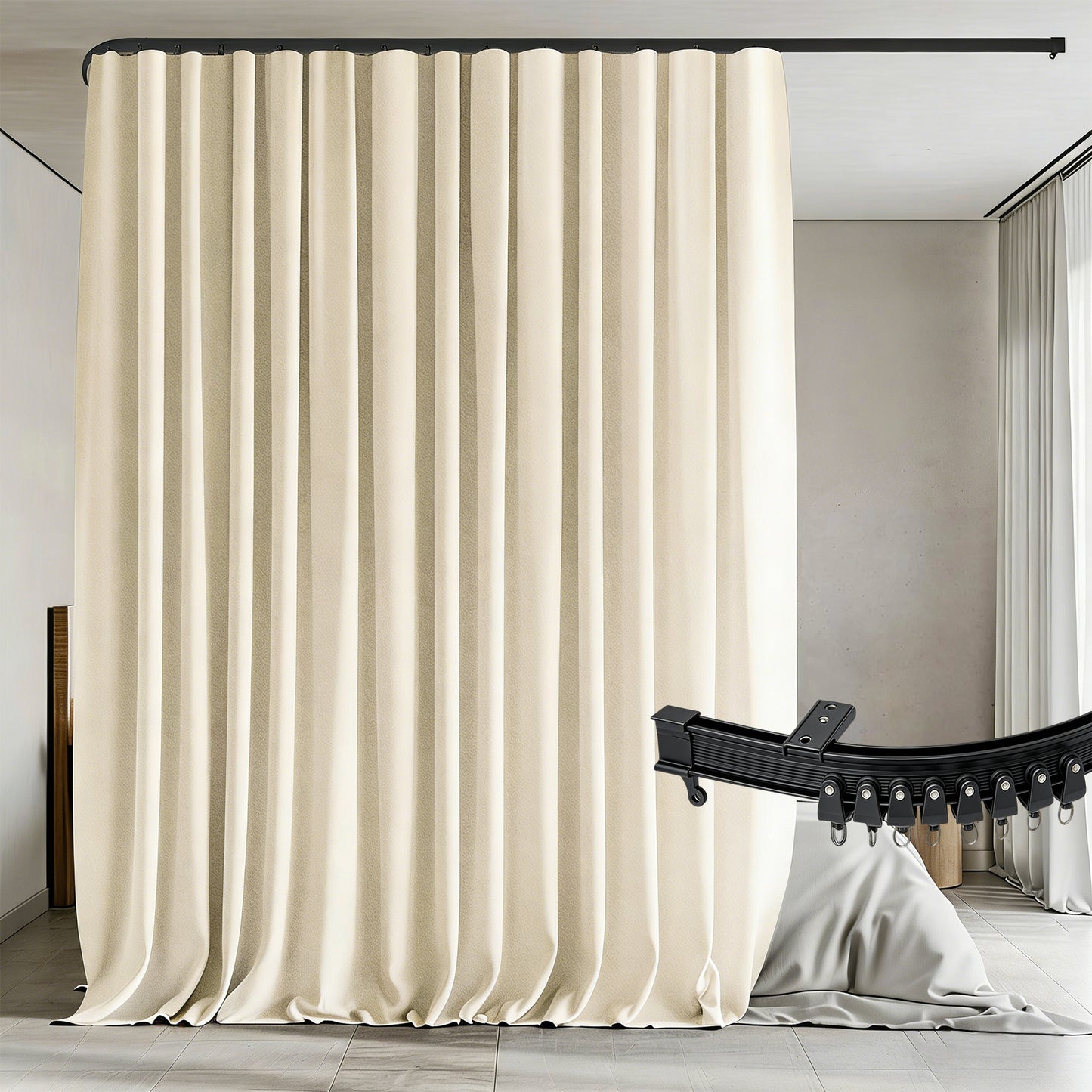 Beni Series: Black Ultra Flexible Bendable Track Set