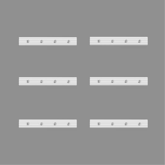 Flexible Curtain Track Connectors(6 PCS)