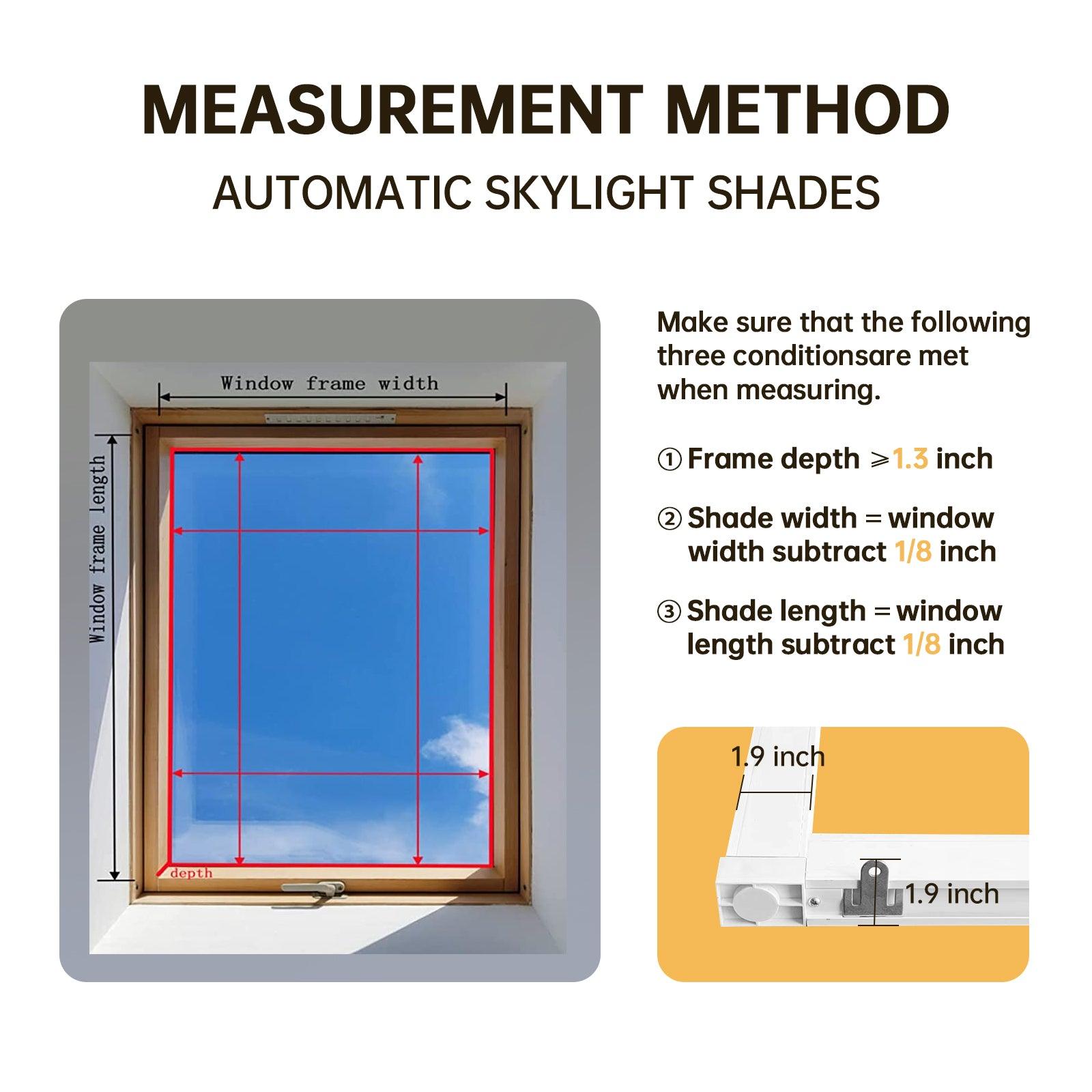 Motorized Skylight Shades (Light Filtering) - CurtainsArt