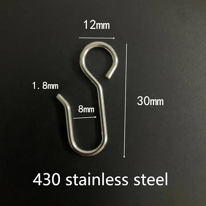 Metal Curtain Track Hooks - CurtainsArt