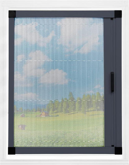 Window Screen, Skylight Frame Replacement Adjustable Assembled Mosquito Fiberglass Retractable Custom Windows Screen - CurtainsArt