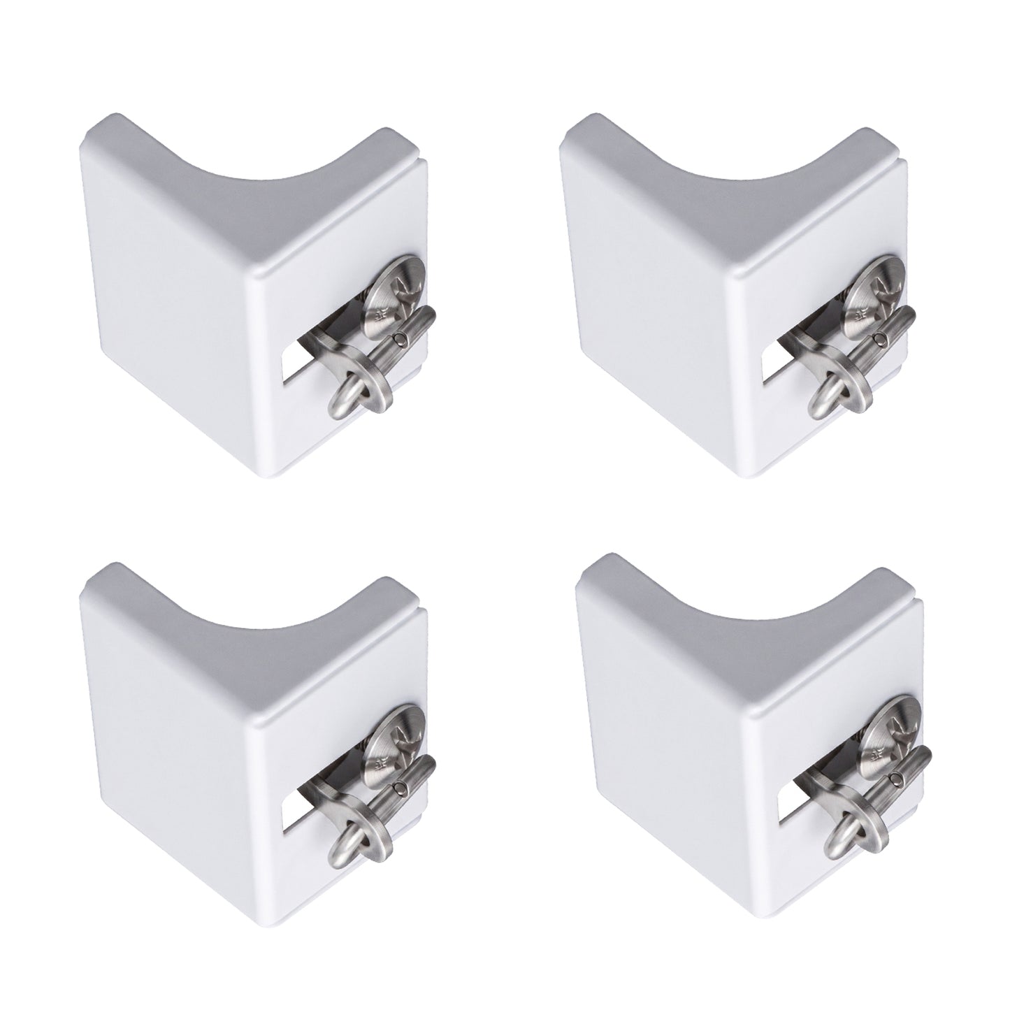 Straight Curtain Track End Caps(4 PCS)