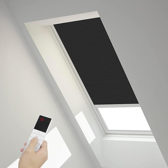 Motorized Skylight Shades (Blackout) - CurtainsArt