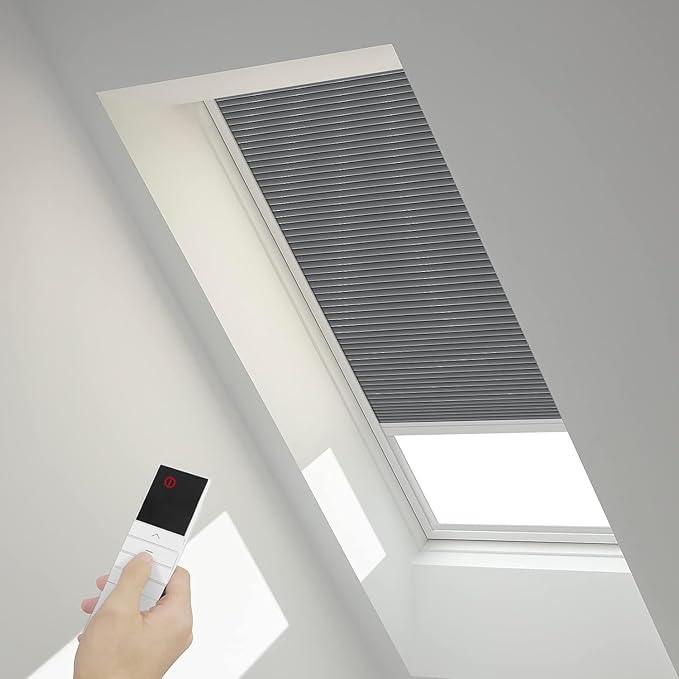 Motorized Skylight Shades (Blackout) - CurtainsArt