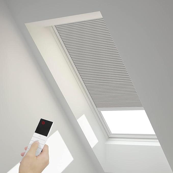 Motorized Skylight Shades (Blackout) - CurtainsArt