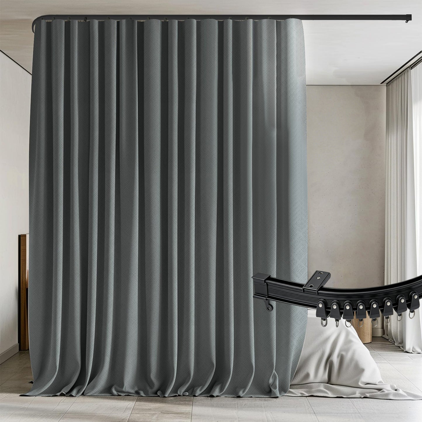 Beni Series: Black Ultra Flexible Bendable Track Set