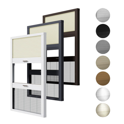 Stores cellulaires et moustiquaires deux en un 