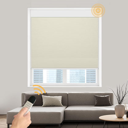 Motorized Cellular Shades（Blackout） - CurtainsArt