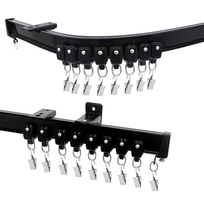 Flexible Aluminum Bendable Track (Clip Gliders)