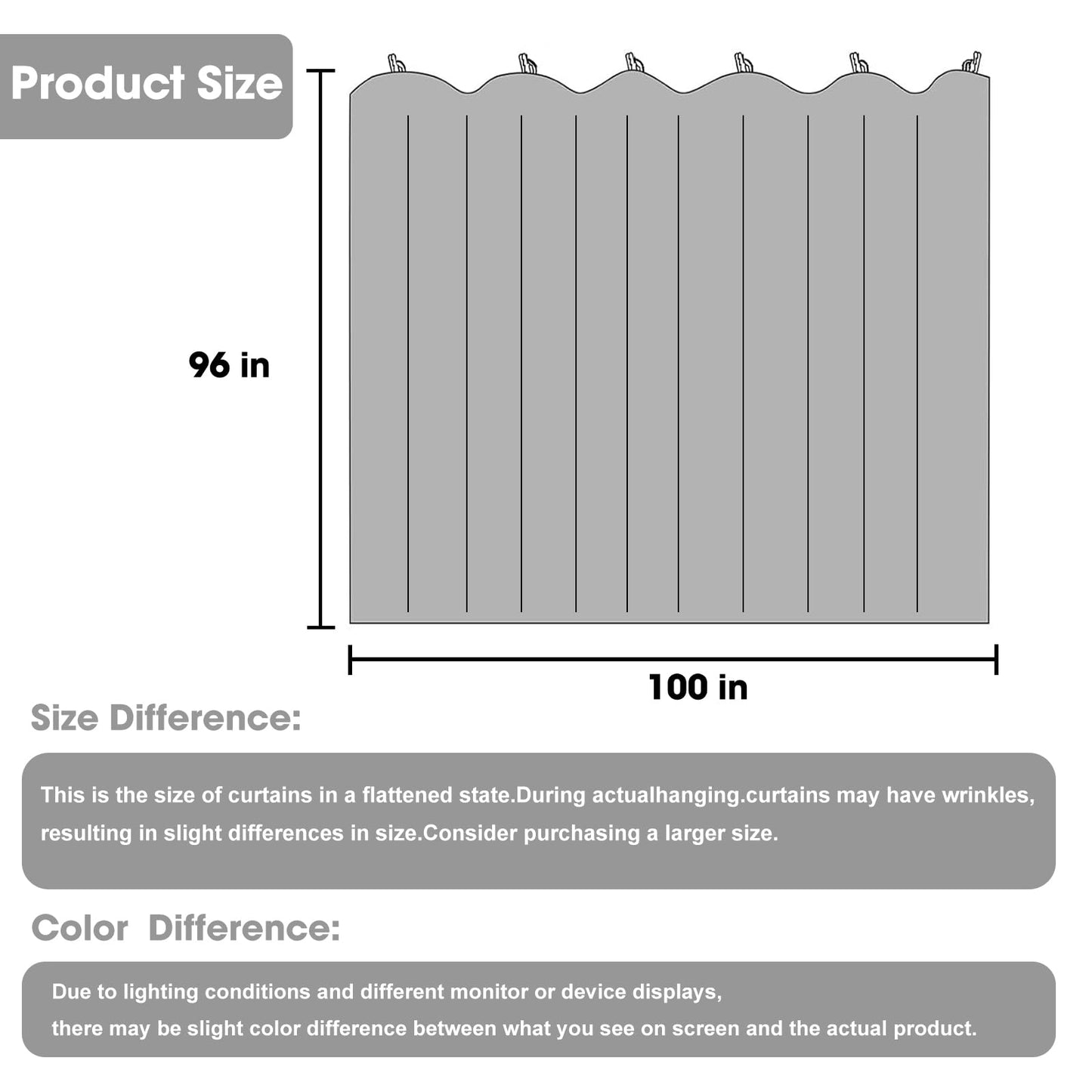 (Beige)High-Density Silk-Look Blackout Divider Curtain