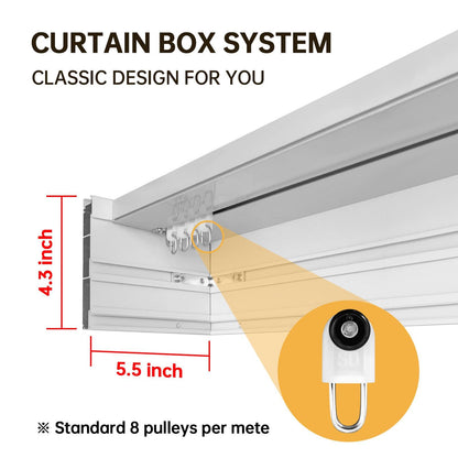 Curtain Track Box - CurtainsArt