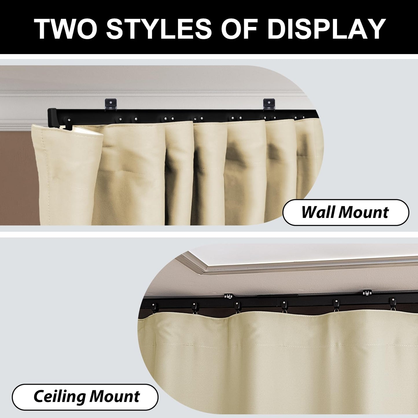 Precision Series: Black Heavy Duty Bendable Track Set