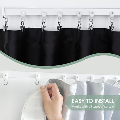 Flexible Aluminum Bendable Track (Clip Gliders)