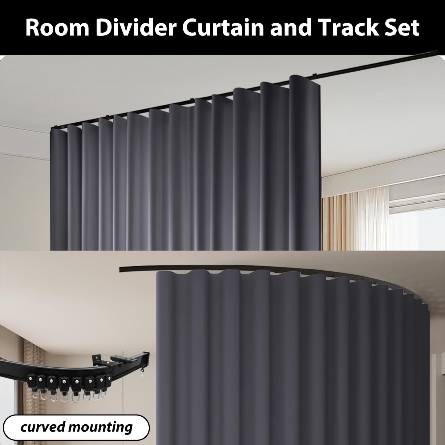 Precision Series: Black Heavy Duty Bendable Track Set