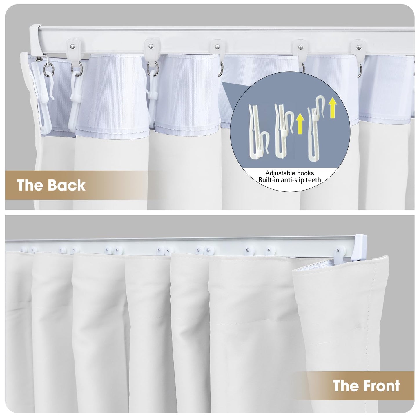 Precision Series: White Heavy Duty Bendable Track Set