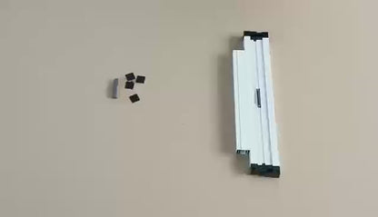 No-Drill Retractable Window Screen - Custom Folding Mesh & Aluminum Frame