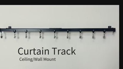 Flexible Aluminum Bendable Track (Clip Gliders)